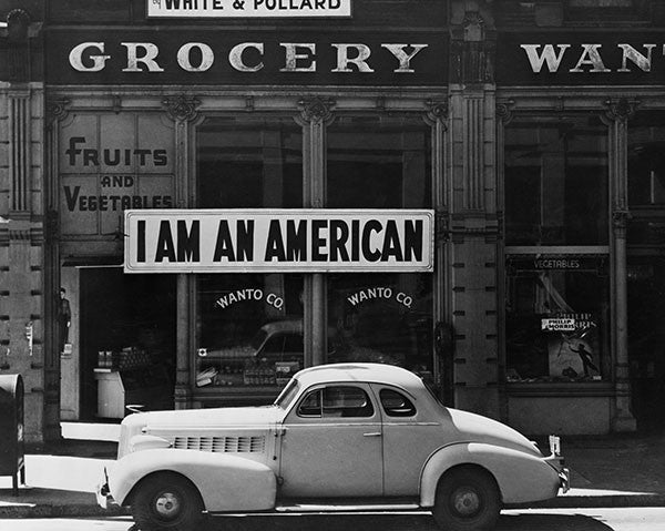 I Am an American, Oakland, CA, March 1942