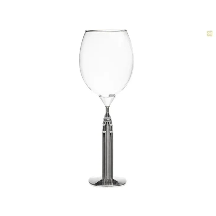 Iconic New York Wine Glass