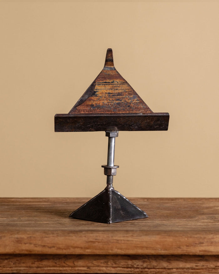 Industrial Welded Book Stand, American, 1970's - Lone Fox
