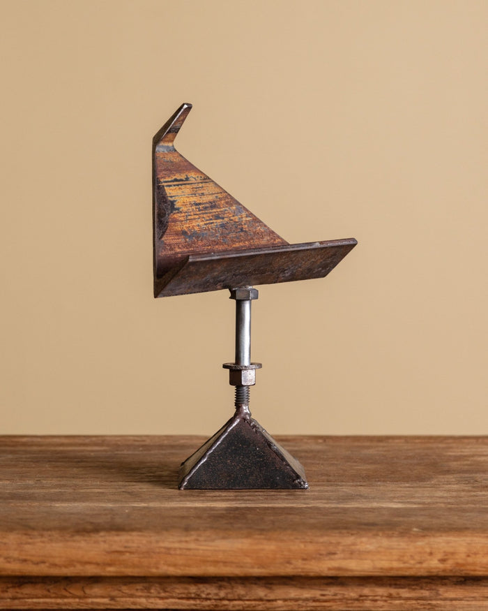 Industrial Welded Book Stand, American, 1970's - Lone Fox