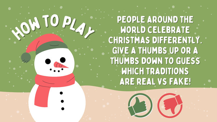 Is It Real? Christmas Traditions