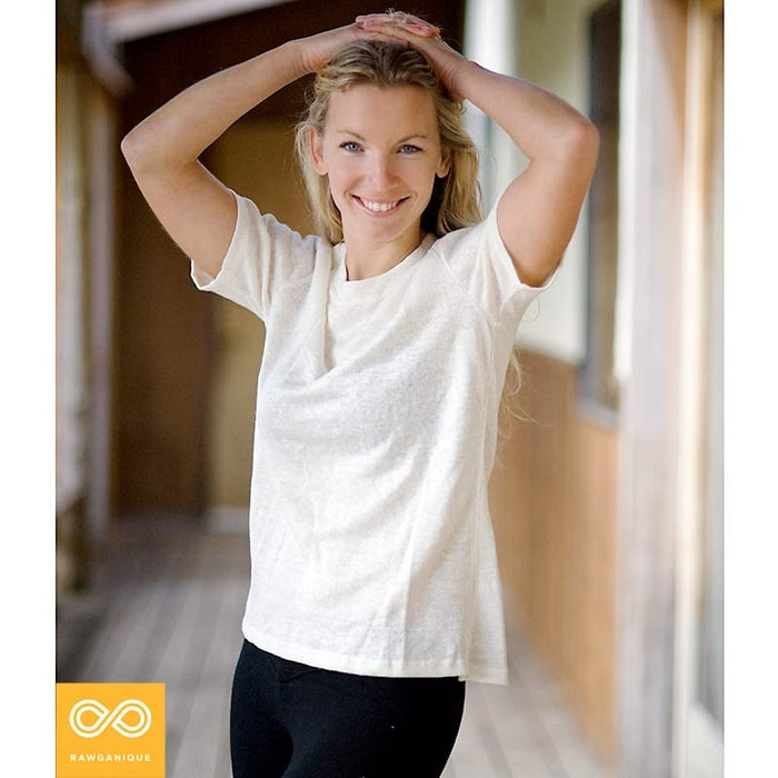 ISABELLE 100% Organic Hemp Knit Tee (Closeout - Final Sale) (99.99%-100% Biodegradable)