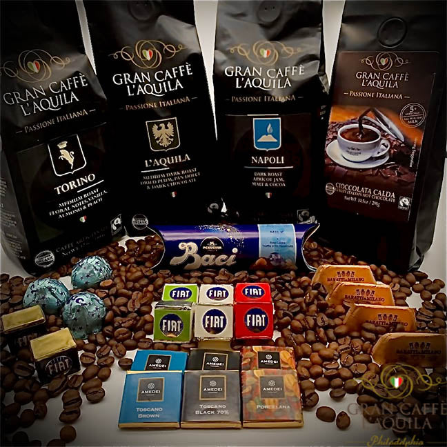 ITALIAN COFFEE & CHOCOLATE EXPERIENCE GIFT BOX