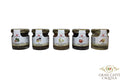 ITALIAN MOSTARDA VARIETY GIFT TRAY - SELECTION OF 5 (1.58oz/35g each) on Wood Tray