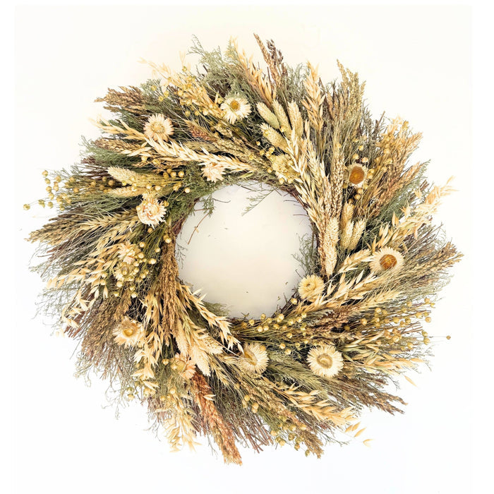 Ivory Meadows Wreath - Lone Fox