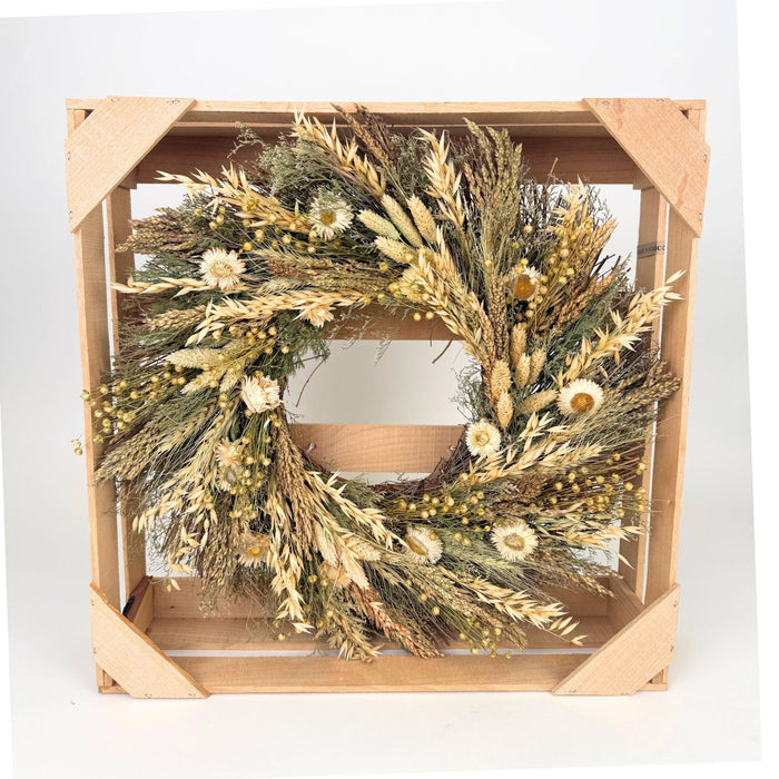 Ivory Meadows Wreath - Lone Fox