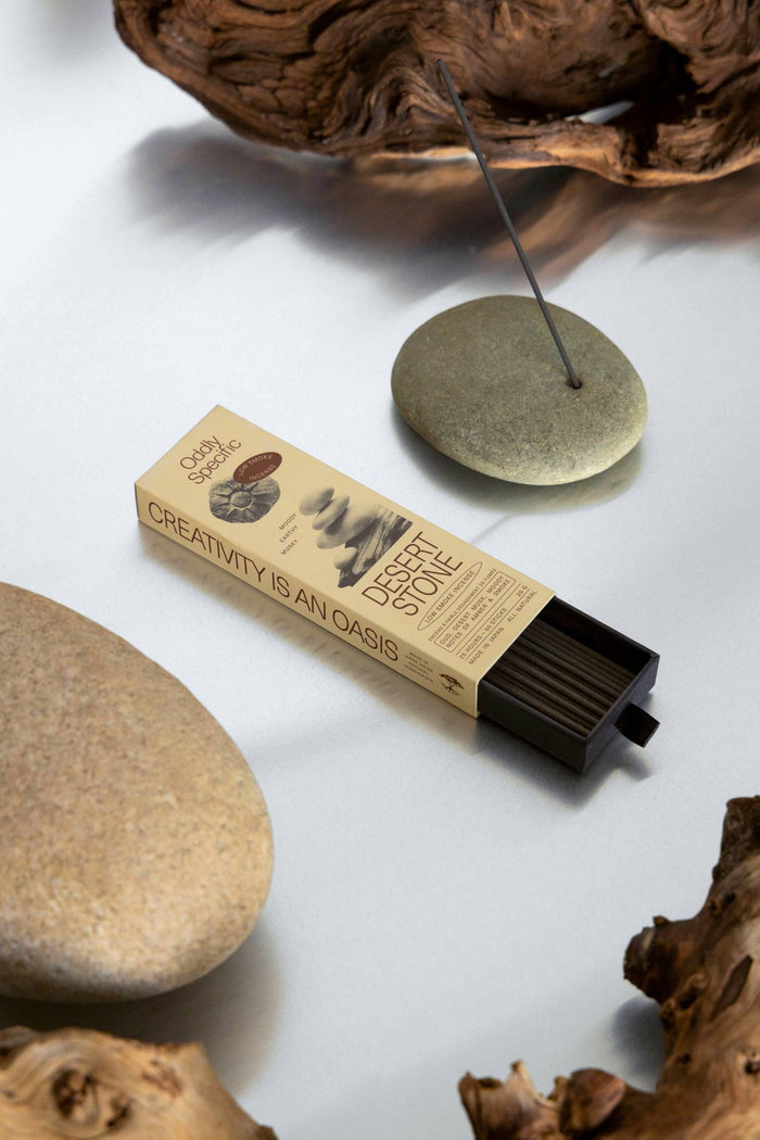 Japanese Natural Incense - Desert Stone - Lone Fox