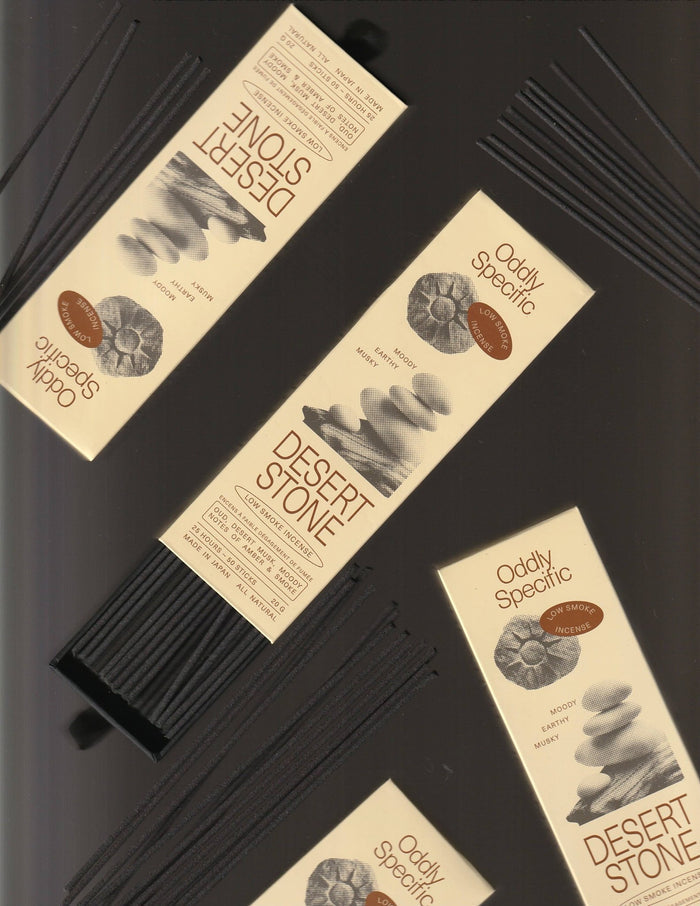 Japanese Natural Incense - Desert Stone - Lone Fox