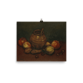 "Jar & Apples Still Life" Art Print - Lone Fox