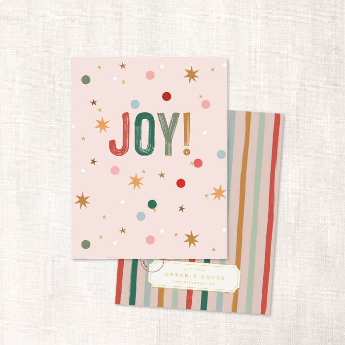 Joy! Card (Singles or Sets of 6)