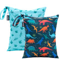 Jurassic Dinosaurs 2-Pack Wet Bag Set