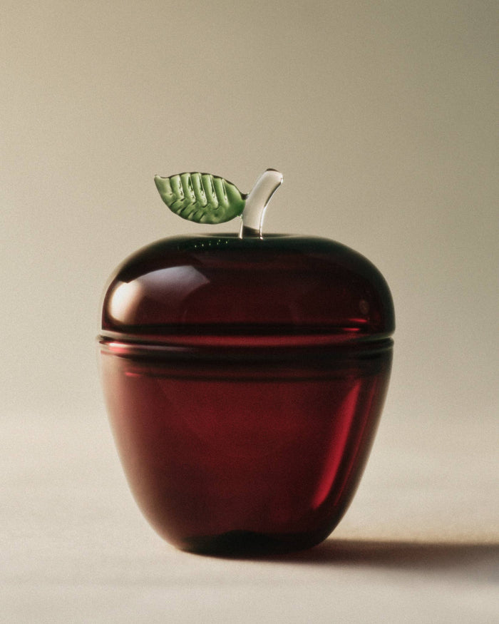 La Pomme Glass Apple, Red - Lone Fox