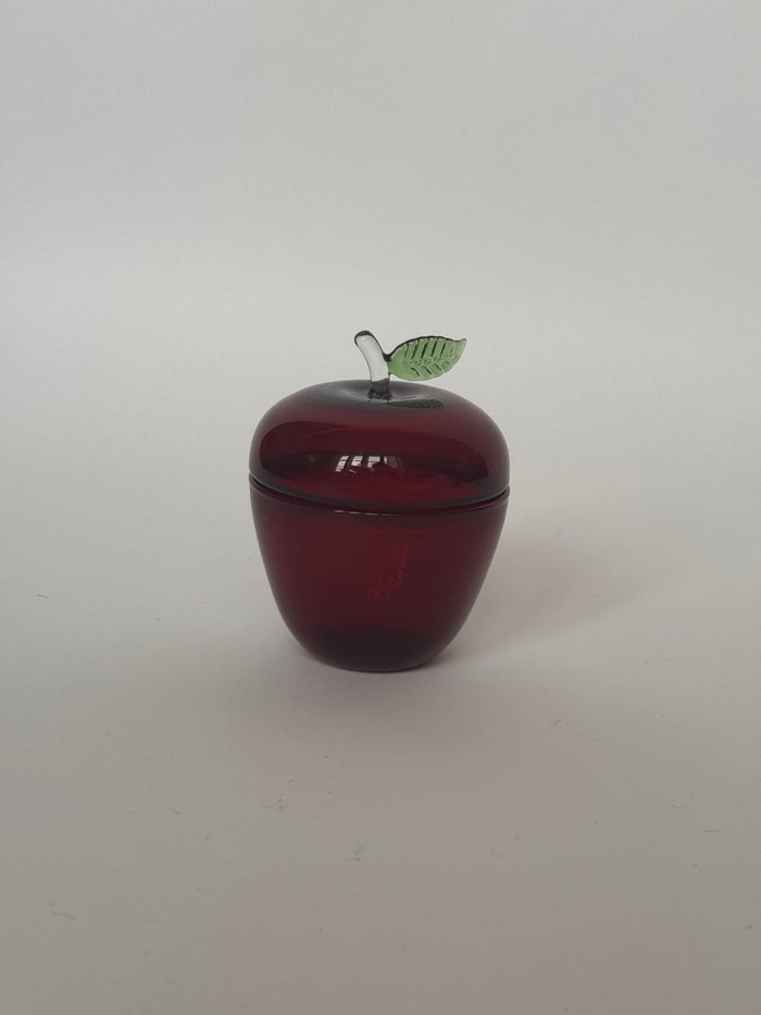 La Pomme Glass Apple, Red - Lone Fox