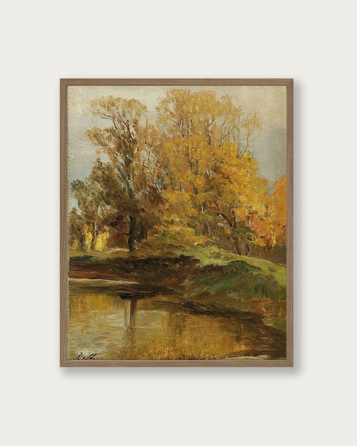 "Landscape Study" Art Print - Lone Fox