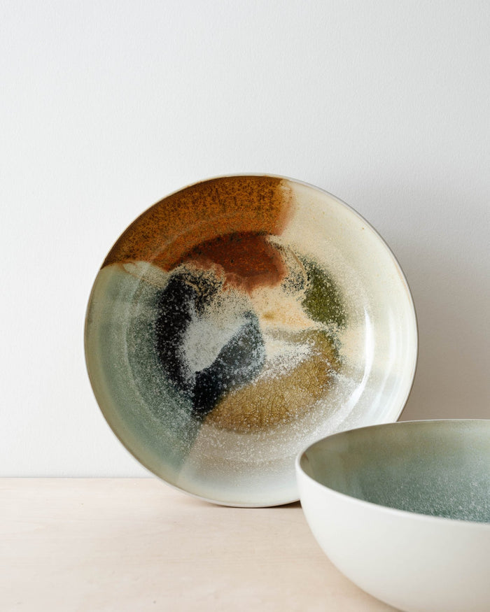 Langston Stoneware Salad Bowls (set of 2) - Lone Fox