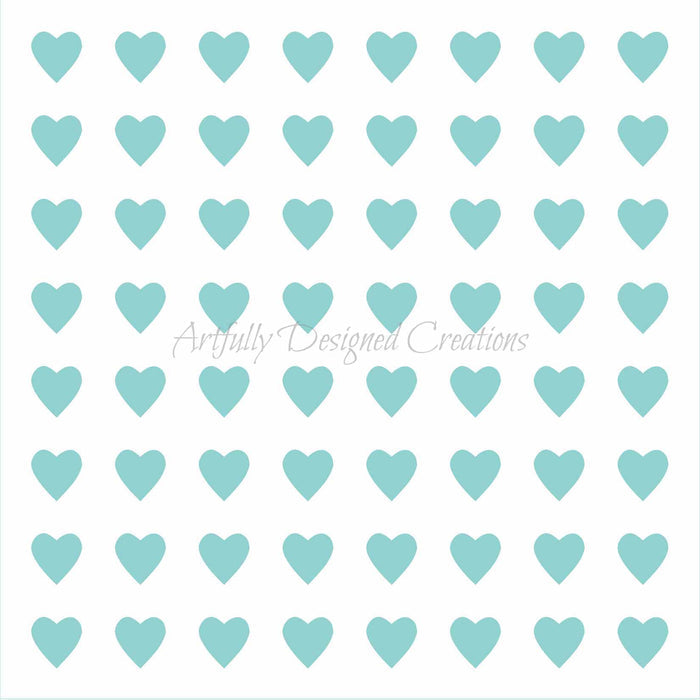 Large Heart Sprinkle Swipes