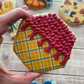 LC Sweets 2 Part Plaid Stencil
