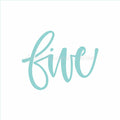 LC Sweets Five Stencil