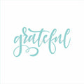 LC Sweets Grateful Stencil