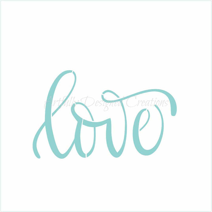 LC Sweets Love Stencil