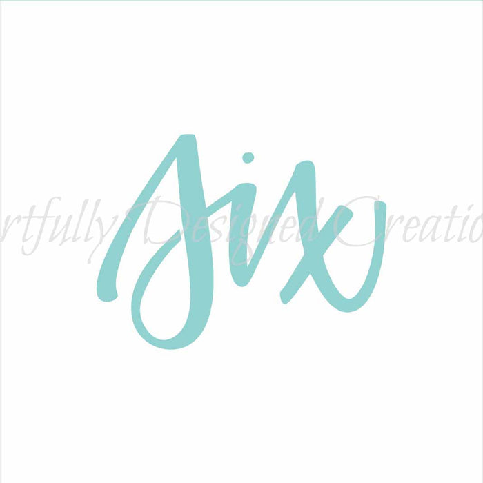 LC Sweets Six Stencil