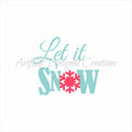 Let it Snow Stencil