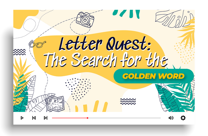 Letter Quest - The Search For The Golden Word