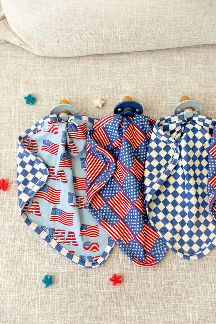 LIBERTY BLUE MINI CHECKER | LOVIE