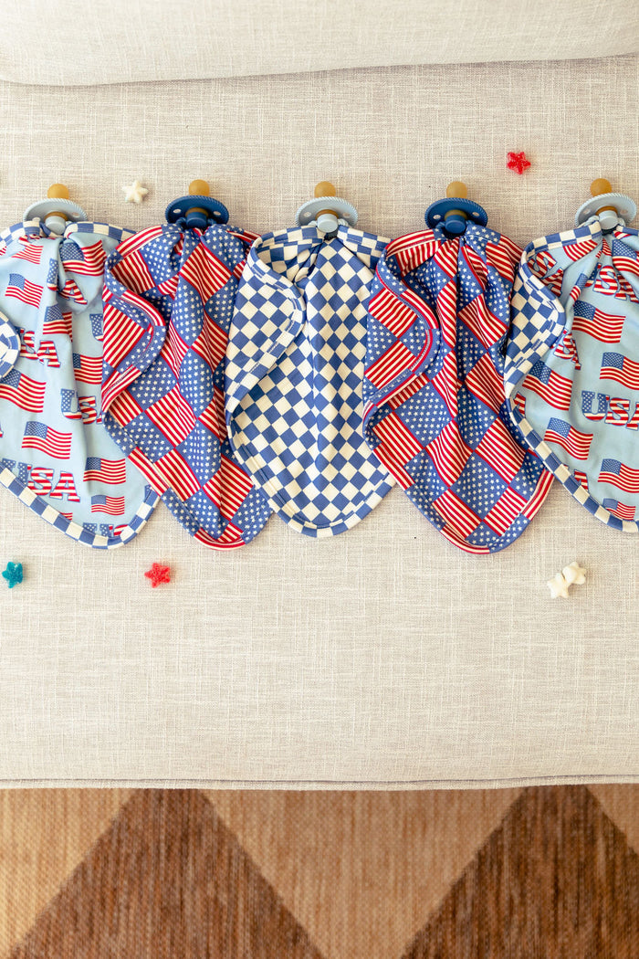 LIBERTY BLUE MINI CHECKER | LOVIE