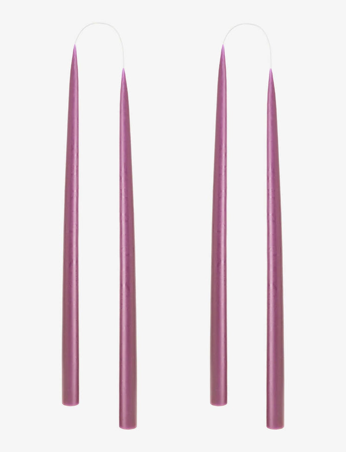 Light Heather Danish Taper Candle | 12" - Lone Fox