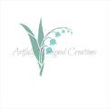 Lily of the Valley Cookie Stencil