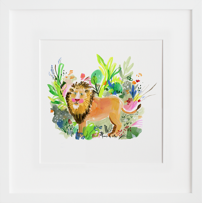 Lion in Tall Grass