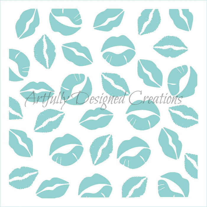 Lips Stencil