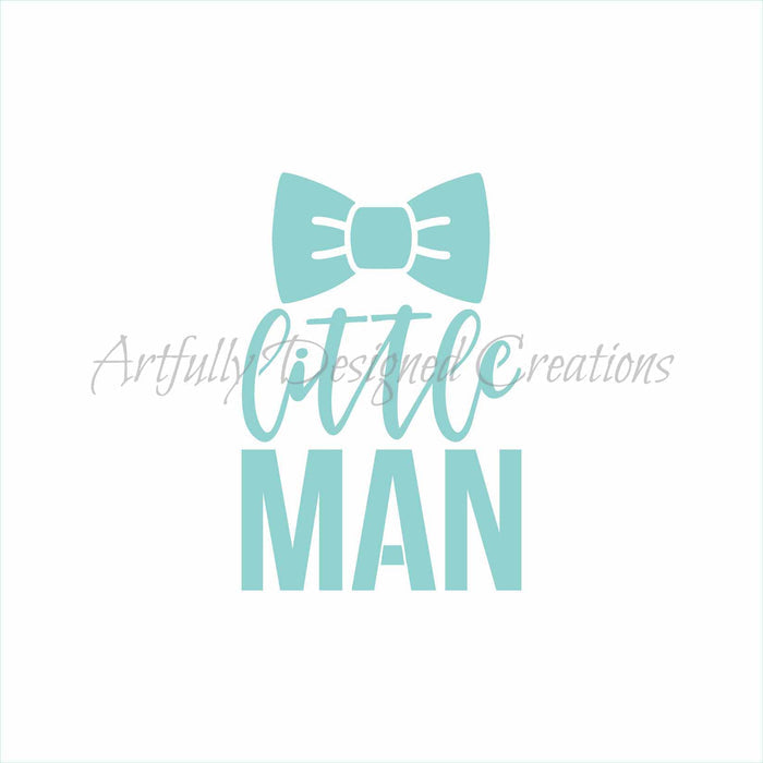 Little Man Stencil