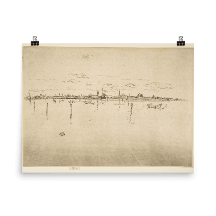 “Little Venice (The Little Venice)” Art Print - Lone Fox