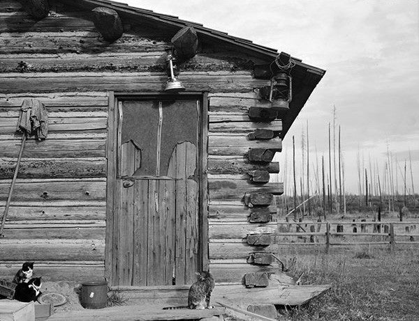 Log Home, Priest River Peninsula, Bonner County, Idaho