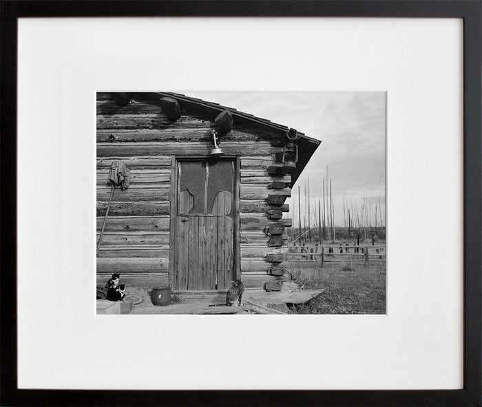 Log Home, Priest River Peninsula, Bonner County, Idaho