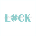 Luck Horizontal Stencil