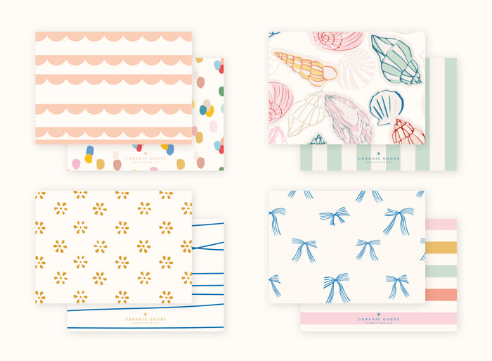 made in the shade collection - assorted notecards, set of 8