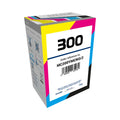 A Magicard MC200YMCKO color ribbon for the Magicard 300 ID card printer offers seamless printing with order reference "MC200YMCKO/2" and a barcode on a white background, allowing for 200 vibrant prints. Sold by Specialist ID, an authorized Magicard dealer.