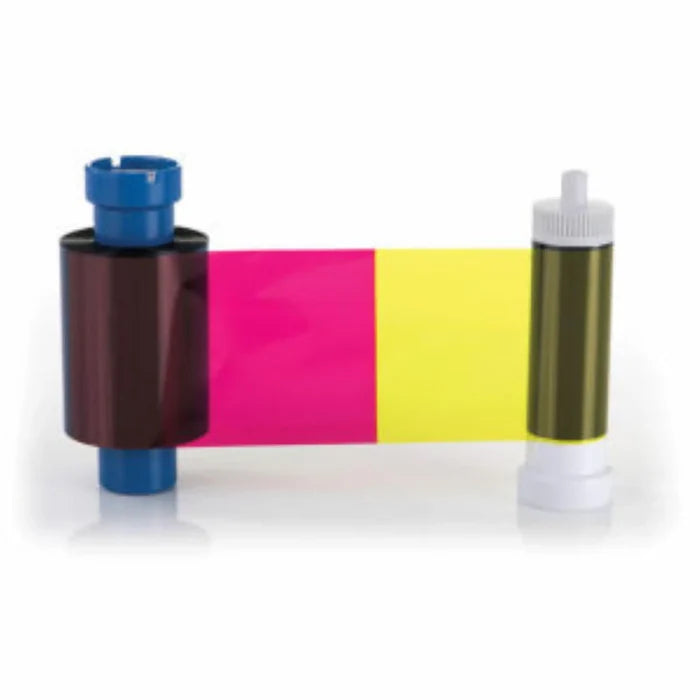 Magicard PR100COL YMCKO color ribbon for the Magicard PriceCardPro 100 and Flex+, 100 prints per roll. Sold by Specialist ID.