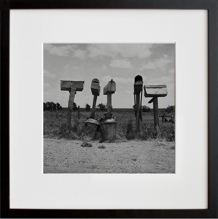 Mail boxes in Bell County, Texas