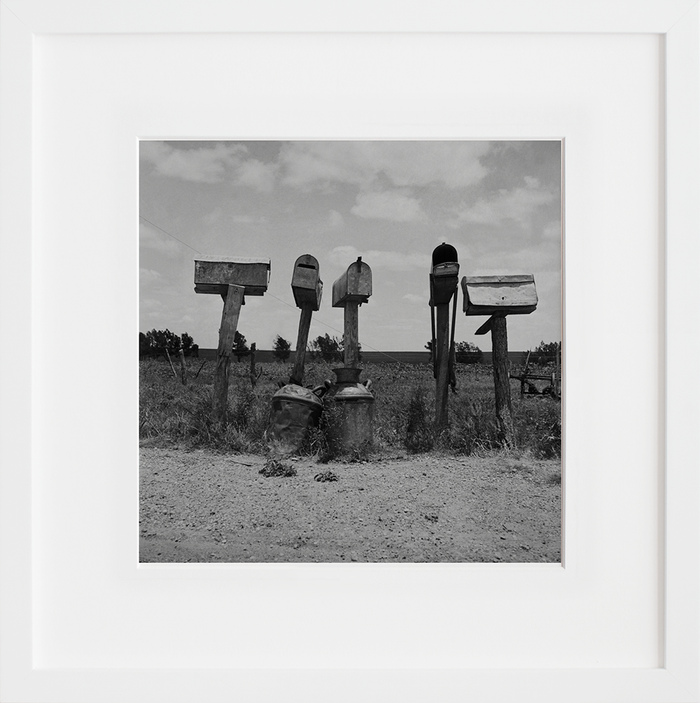 Mail boxes in Bell County, Texas