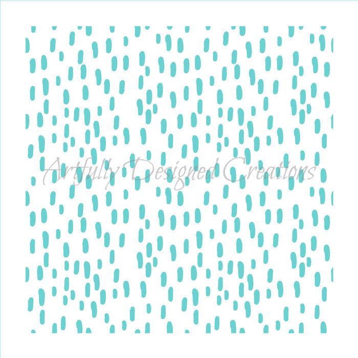 Marker Spot Background Stencil
