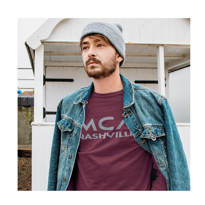 MCA Nashville Logo Longsleeve (Maroon)