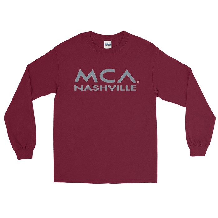 MCA Nashville Logo Longsleeve (Maroon)