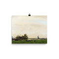"Meadow Landscape on the Spaarne" Art Print - Lone Fox