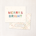 Merry & Bright Card (Single or Sets of 6)