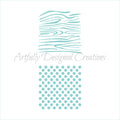 Mini Cookie Background Stencil 3