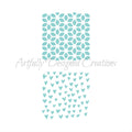 Mini Cookie Background Stencil 4
